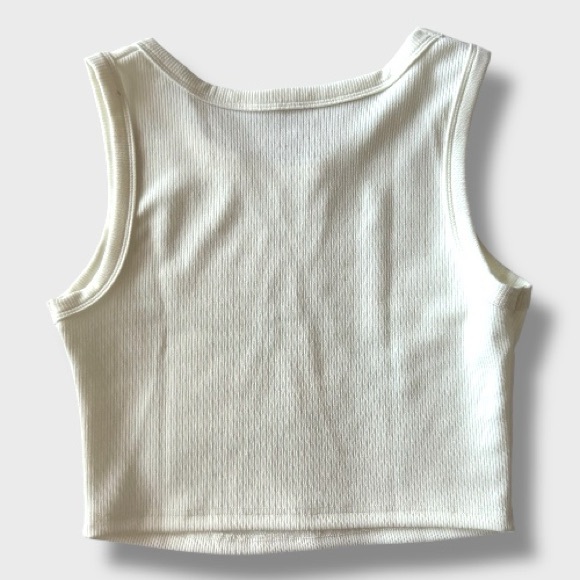 White Peaches Crop Top - L - Picture 7 of 7